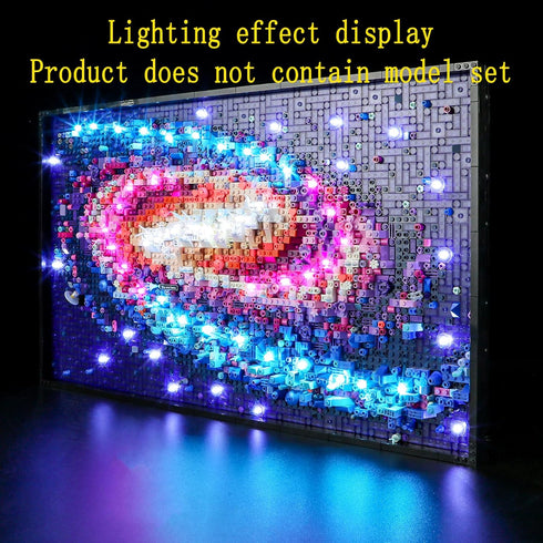 LED Light Kit for The Milky Way Galaxy, Lighting Set for Art 31212 (Model Set Not Included)