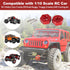 HobbyPark Aluminum 12mm Wheel Hex Nuts & M4 Lock Nuts for 1/10 Scale RC Car Truck Crawler Buggy (8-Pack, Red)