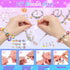 Charm Bracelet Making Kit for Girls 8-12, DIY Bead Jewelry Kit with Box, Unicorn Mermaid Arts and Crafts