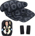 COOLBEBE 2 Pack Set Car Seat Protector for Potty Training, Dry Waterproof Car Seat Liner Toilet Training & Strap Covers