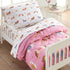 100% Set Cozy Wildkin Cotton Toddler Sheet Soft & Bed Sheets - Horses
