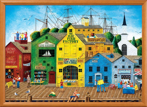 MasterPieces 1000 Piece Jigsaw Puzzle - Crows Nest Harbor for Adults, Family, or Youth - 19.25"x26.75"