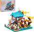 Autumn Architecture Flower Treehouse Micro Blocks Building Set for Adults, Mini Bricks Model Kit, Creative DIY Gift