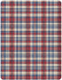 Vdsrup 39 27 5In Crib Sheets for Boys Girl Red Blue Beige Plaid Neutral Mini Crib Mattress Sheets Fitted, Toddler Baby