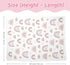 30 40 SANDJEST Rainbow Kid Blanket for Girls - x Kids Minky Blanket - Gifts for Kids on Birthday Christmas Nursery