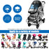 Vaxaape Stroller Rain Cover,Universal Stroller Accessory,Waterproof, Windproof Protection,Protect from Dust Snow,Baby