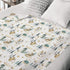 Watercolor Cute Dragon Fairy Tale Baby Blanket for Boy Gift, Cloud Moon Star Dragons Egg, 30 x 40