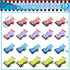 28 Pack Set, Pull Back Cars and Trucks Toy, Small Cars Pull Back Racing Vehicles Mini Toy Cars, for Toddlers, Kids