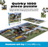 1000 Buffalo Games Charles Wysocki Know It All Piece Jigsaw Puzzle, Americana Folk Art Puzzle for Adults