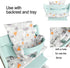ZARPMA Highchair Cushion Compatible with Stokke Tripp Trapp Chiar High Chair Insert Cotton Fabric Cover Filled