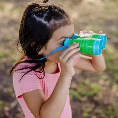 Melissa & Doug Set Let's Explore Binoculars & Compass Play
