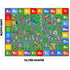Mishareal Kids Play Mat, Super Soft Car Track Rug, ABC and Shapes Educational Playmat, Non-Slip City Road Traffic