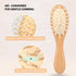 Set (3pcs Baby Grooming Kit,Baby Health Care Kit,Baby Brush Soft Bristles Baby Nail Kit Nursery Care Kit Wooden)