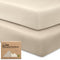 KeaBabies 2-Pack Waterproof Baby Crib Sheets for Boys, Girls - 52x28 Viscose