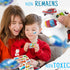 HORIECHALY Transportation Stickers for Kids, Colorful Safe Teaching Aids, 280 PCS Cute Decals with Cars, Airplanes,