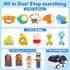 0-6 6-12 Vanmor Baby Rattles Months | Sensory Toys for Infants Month, Wrist Rattle Socks, Foot Finder & Teething Toys |