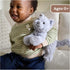 0 9 GUND Bootsie English Blue Kitten Plush Toy, Premium Cat Stuffed Animal for Ages and Up, Gray