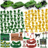 AuntyFey 105 PCS Army Men Playset with Army Men Action Figures, Army