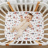 SDMKA 27x39 Inch Christmas Soldier Crib Sheets for Boys Girls - Portable Microfiber Fitted Crib Sheet for Playard