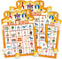 FLYAB Bible Bingo Game for Kids and Adults, 26 Players Christian Bingo Cards for Church and Family