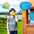 HAPPYPIE Toy Phone for Kids - Swing Set Pretend Phones for Learning Education, Plastic Telephone for Toddlers