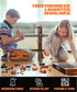 THE SCHOLAR ANT 125 Set 5+ 3D Precision Marble Run - Piece STEM Building - Educational Learning Science Toys Kits