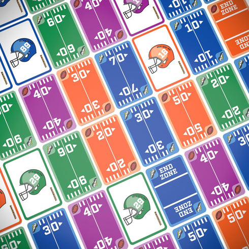 The Fast-Paced, Football Themed Card Game for 2-4 Players, Ages 7+, Family Game Night Fun