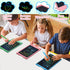FLUESTON 8.8 Inch LCD Writing Tablet for Kids - 3pcs in 1 Pack Drawing Pad Toy for Boys Girls 3-8 Years Old