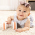 BEBE FUERTE Twist & Shake Dumbbell by Robin Arzon - Bilingual Toddler Sensory Toys for Baby Workout Gifts