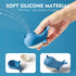 8Pcs Set MarcZero Ocean Silicone Bath Toys for Toddlers Kids Babies,Bathtub Water Toys,Soft Squeezable Easy-Grip Pool