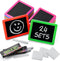 Mini Chalkboard for Kids - Pack of 24, Goodie Bags Stuffers with 2 Chalk Sticks and 1 Eraser