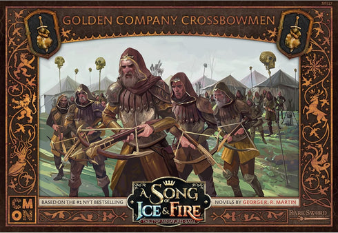 CMON A Song of Ice and Fire Tabletop Miniatures Game, Golden Company Crossbowmen Unit Box, Strategy Game for Adults