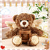 Leyndo Angel Remembrance Bear Plush Stuffed Animal with Recorder, 12 Inch Voice Recording Doll and Picture Frame
