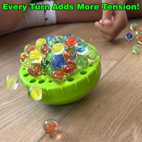 50 1-4 6+ Funwares WobbleBall Marble Balance Game, Marbles Included, Skill & Dexterity Games for Kids & Adults, Family