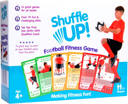 Shuffle Up Soccer Card Games - 70+ Fun & Active Skills Cards