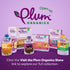 Plum Organics Mighty Snack Bars, Blueberry, 0.67 oz Bars (Pack of 6)