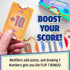 7, 3+ 8 20 USAOPOLY Flip The Ultimate Blend of Press Your Luck & Strategy, Fast-Paced Addictive Card Game,Quick