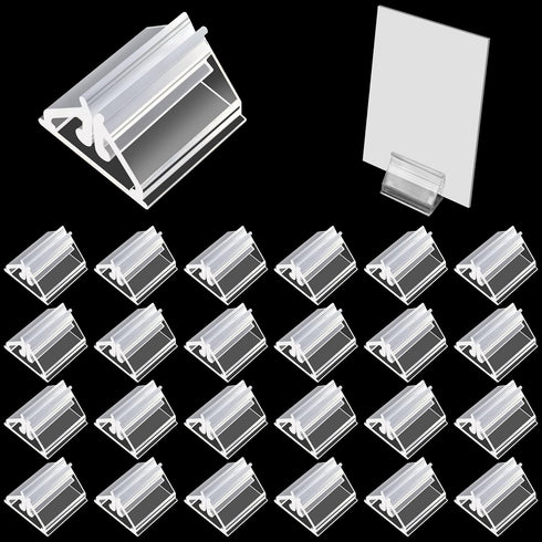 120 PCS Plastic Game Card Stands, Blank Game Board Markers, Game Card Holder, Playing Card Holders for Board Game