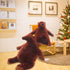 23.6 in/60 cm SNOWOLF Djungelskog Bear Giant Simulation Bear Toy Stuffed Animal Plush Doll Huge Cuddly Brown Teddy Bear