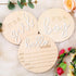Qianyu 3 Pcs Gender Reveal Sign for Baby Birth Its a Boy Its