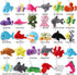 30 Pack Mini Ocean Animal Plush Toys, Cute Sea Creatures, Keychain Decoration for Kids