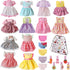 Alive Baby Doll Clothes and Accessories - 10 Sets Girl Doll Clothes