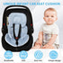 2-in-1 Infant Carseat Insert, Reversible Baby Car Seat Cushion for Newborn Toddler Head & Body Support Car Seat Pad