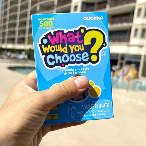 QUOKKA Board Game for Kids Ages 6-8 - Family Card Game for 8-12 Year Olds - What Would You Choose? Fun Game Night for