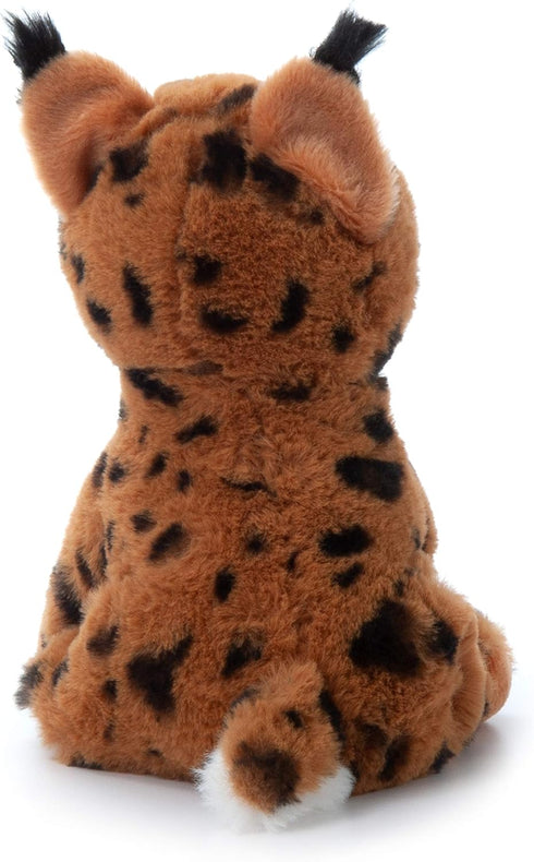9 inches The Petting Zoo Bobcat Stuffed Animal, Gifts for Kids, Wild Onez Zoo Animals, Bobcat Plush Toy