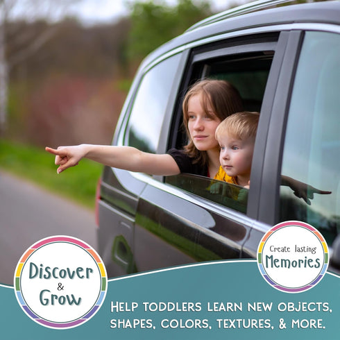 Children's Scavenger Hunt: Travel Edition | Toddler Car Activities for 2-3 Year Olds & Up