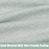 55/58 Inch TANOFAR Pregnancy Pillow Cover J Shaped(ONLY Pillowcase), Super Soft Pillowcase Replacement Cover