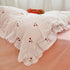 47"x59", BuLuTu Crib Bedding Duvet Cover for Boys Girls Cotton Muslin Baby Crib Duvet Cover Nursery Bed Decoration