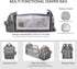 CESAILT Backpack Mommy Backpack Diaper Bag with Changing Station, Multifunction Travel Baby Bag, Waterproof Baby Tote