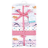 Multipack, 30x30 inches Little Treasure Hudson Baby Cotton Poly Flannel Receiving Blankets Pink Cuteasaurus